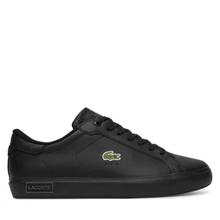 Sneakersy Lacoste Powercourt 7-49SMA0081 Czarny - Sneakersy męskie - miniaturka - grafika 1