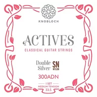 Struny gitarowe  - Knobloch 300DNA Actives DS SN Medium - Klasyczna gitara zestaw strun - miniaturka - grafika 1