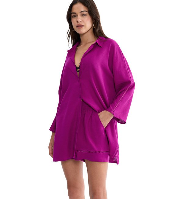 Koszula damska lniana Triumph Summer Wear Boyfriend Shirt 01-40