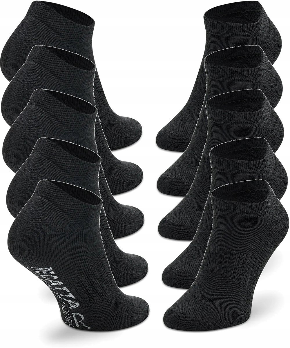 Skarpetki stopki męskie regatta 5-pak ruh046 800 czarny 39-42