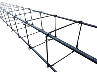 Zbrojenia budowlane 4x Ø 12 mm 15x20 cm Ø6 mm gotowy kosz zbrojeniowy - Inne materiały budowlane - miniaturka - grafika 1