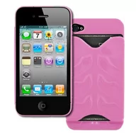 Etui i futerały do telefonów - APPLE Empire Credit Card Holder iPhone 4/4S Hard Case Cover (różowy) [Empire Packaging] - miniaturka - grafika 1