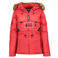Kurtki męskie - Geographical Norway Parka męska na ławkę, czarna, L, Rojo, S - miniaturka - grafika 1