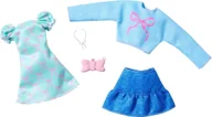 Domki dla lalek - Barbie ubranka + akcesoria 2-pak Hyv05 Mattel - zabawka - miniaturka - grafika 1