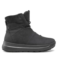 Botki damskie - Botki ECCO Solice 42011301001 Czarny - miniaturka - grafika 1