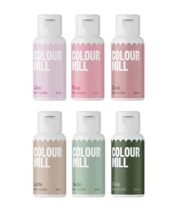 Zestaw Barwników Colour Mill BOTANICAL 6x20ml - Dodatki do ciast w proszku - miniaturka - grafika 1