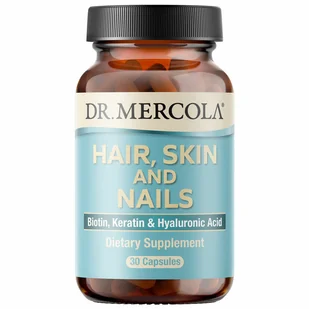 DR.MERCOLA DR.MERCOLA Hair, Skin And Nails 30caps - Witaminy i minerały dla sportowców - miniaturka - grafika 2