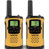 Krótkofalówki - Krótkofalówki Sencor SMR 113 TWIN (30021958) Żółty - miniaturka - grafika 1