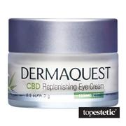 Kosmetyki pod oczy - DermaQuest CBD Replenishing Eye Cream Krem na okolice oczu 15 ml - miniaturka - grafika 1