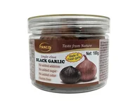 Przyprawy i zioła sypkie - Czarny czosnek 100g Yanco Black Garlic - miniaturka - grafika 1