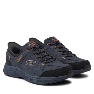 Sneakersy Skechers Oak Canyon 237450 Granatowy - Sneakersy męskie - miniaturka - grafika 1