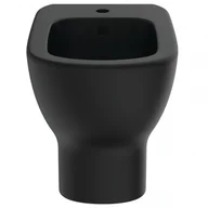 Bidety - Ideal Standard Tesi Bidet stojący 55x36 cm czarny mat T3540V3 - miniaturka - grafika 1