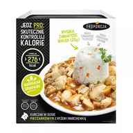 Szybkie dania obiadowe - JoyFood Kurczak w sosie myśliwskim z kaszą bulgur 300 g - miniaturka - grafika 1