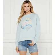 Bluzy damskie - Guess Jeans Bluza SUNSET Oversize fit - miniaturka - grafika 1