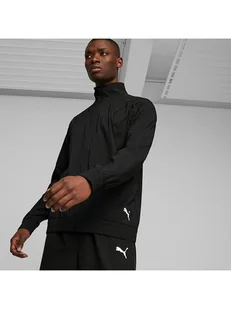 Puma Kurtka sportowa "Fit" w kolorze czarnym - Kurtki i kamizelki sportowe męskie - miniaturka - grafika 1