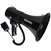 Megafony - Tonsil TE 23/20 - Megafon bezprzewodowy z akumulatorem Czarny ✦ SALON ✦ ZAPYTAJ O RABAT ✦ RATY 30x0% - miniaturka - grafika 1