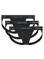 Majtki męskie - Calvin Klein Underwear Komplet 3 par slipów Jock Strap 000NB3363A Czarny - miniaturka - grafika 1