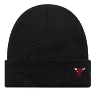 Czapki damskie - Czapka zimowa NEW ERA Chicago Bulls NBA Mini Logo Cuff Knit Beanie - miniaturka - grafika 1