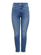 Spodenki damskie - ONLY Dżinsy "Emily" - Slim fit - w kolorze niebieskim - miniaturka - grafika 1