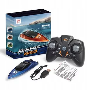 MOTORÓWKA ZDALNIE STEROWANA Mini MAŁA SZYBKA 2.4G PILOT Niebieska na USB - Zabawki zdalnie sterowane - miniaturka - grafika 1