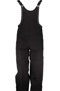 CZARNE SPODNIE OGRODNICZKI GUESS JEANS DAMSKIE - Spodnie damskie - miniaturka - grafika 1