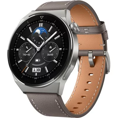 Huawei Watch GT 3 Pro Classic 46mm Srebrno-brązowy