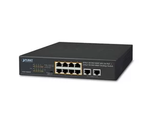 Planet Switch PoE GSD-1008HP (10x 10/100/1000Mbps) - Switche - miniaturka - grafika 1