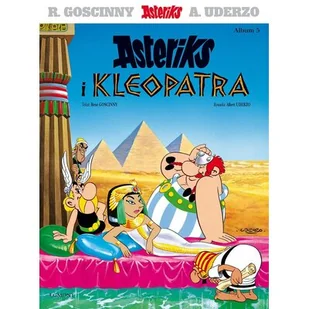 Asteriks i Kleopatra. Asteriks. Album 5 - Komiksy dla dzieci - miniaturka - grafika 1
