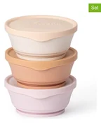 Sztućce dla dzieci - MINIWARE Pojemniki (3 szt.) w różnych kolorach - wys. 5,7 x Ø 12,7 cm - miniaturka - grafika 1