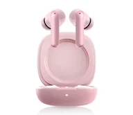 Słuchawki - Niceboy Pins 4 PRO - z ANC IP54, różowe - miniaturka - grafika 1