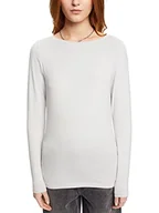 Koszulki i topy damskie - ESPRIT Collection T-shirt damski, 050/pastelowy szary, S - miniaturka - grafika 1