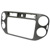 Akcesoria car audio - D/D uchwyt do radia samochodowego VW Tiguan 2013> szary - miniaturka - grafika 1