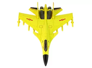 Samolot Myśliwski Napęd Frykcyjny 1:72 Żółty - Modele zdalnie sterowane - miniaturka - grafika 4