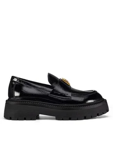 Gino Rossi Loafersy GESME-3596-24 Czarny - Półbuty damskie - miniaturka - grafika 1