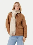 Apaszki i szaliki damskie - Tommy Hilfiger Szalik Script Logo AW0AW17786 Beżowy - miniaturka - grafika 1