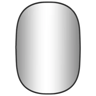 Lumarko Lustro ścienne, czarne, 50x35 cm - Lustra - miniaturka - grafika 3