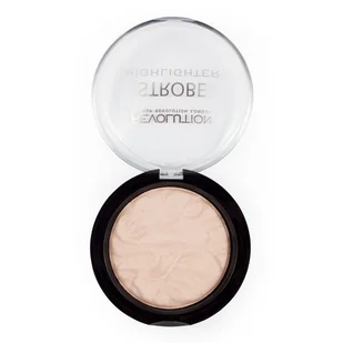 Makeup Revolution Strobe Highlighter rozświetlacz do twarzy Moon Glow Lights - Pudry do twarzy - miniaturka - grafika 4