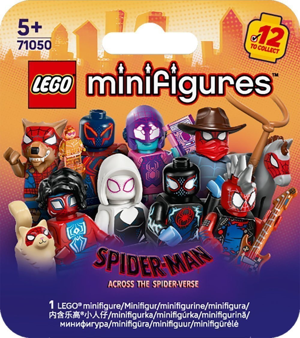 LEGO Minifigures Spider-Man: Poprzez multiwersum Miles Morales/Spider-Man 71050