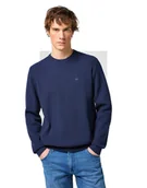 Swetry męskie - Męski sweter Wrangler CREWNECK SWEATER XXL - miniaturka - grafika 1