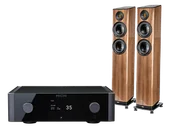 Zestawy stereo - Rotel Michi X3 S2 (czarny) + Vela FS407.2 (orzech) - miniaturka - grafika 1