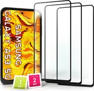 Szkła hartowane na telefon - Hello Case 3-pak SZKŁO HARTOWANE DO Samsung Galaxy A53 5G na cały ekran 9H ochronne 5D - miniaturka - grafika 1