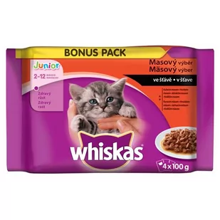 Whiskas saszetka JUNIOR - Mokra karma dla kotów - miniaturka - grafika 1