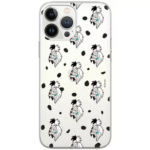 Etui Disney dedykowane do Iphone 12 Mini, wzór: Cruella 005 Etui częściowo przeźroczyste, oryginalne i oficjalnie licencjonowane - Etui i futerały do telefonów - miniaturka - grafika 1