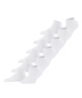 Skarpetki damskie - FALKE Kobiety Skarpety do trampek Happy 6-Pack W SN Bawełna krótkie jednokolorowe 6 Pak, Biały (White 2000), 35-38 - miniaturka - grafika 1