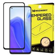 Szkła hartowane na telefon - Wozinsky super wytrzymałe szkło hartowane Full Glue na cały ekran z ramką Case Friendly Xiaomi Redmi Note 9T 5G / Redmi Note 9 5G czarny - miniaturka - grafika 1