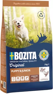 Bozita Original Zestaw oszczędnościowy - Puppy & Junior, kurczak, bez pszenicy Dostawa GRATIS! - Sucha karma dla psów - miniaturka - grafika 1