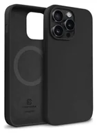 Etui i futerały do telefonów - Crong Color Cover Magnetic - Etui iPhone 15 Pro Max MagSafe czarny - miniaturka - grafika 1