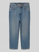 Spodnie i spodenki dla chłopców - Jeansy o kroju extra baggy fit z 5 kieszeniami model ‘RON’ - miniaturka - grafika 1