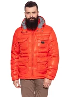 Kurtki męskie - Lee, Kurtka męska, Loco Puffa Lava Red L87Nwsaf, rozmiar S - miniaturka - grafika 1