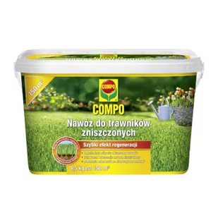 Compo Nawóz do trawników 4,5 kg - Nawozy ogrodnicze - miniaturka - grafika 1
